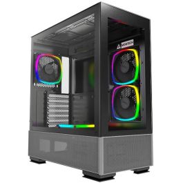 Montech SKY TWO TG Black Midi Tower PC Negro con Ventana Lateral para Gaming ATX, micro ATX, Mini-ITX, hasta 40cm GPU Precio: 107.9925. SKU: B1CNA6SCJ9
