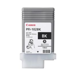 Canon PFI-102BK Tinta Negra 130 ml para imagePROGRAF iPF500/iPF510/iPF600 Precio: 79.68999984. SKU: S8402660