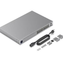 Ubiquiti UniFi USW-PRO-24 Switch Gestionado L2/L3 24 Puertos Gigabit Ethernet Montaje en Rack Plata Precio: 387.50000014. SKU: B1HSG6RSAN