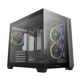 DeepCool CG330 3F Torre para PC Micro ATX / Mini ITX con Ventana de Cristal Templado ARGB Negro - Incluye Ventiladores 3x 120mm, Gestion de Cables, Soporta GPU hasta 41 cm Precio: 61.8431. SKU: B12KTQ2SY6