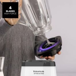 Batidora de Vaso Taurus 912471000 Blanco Negro 1500 W 1,5 L