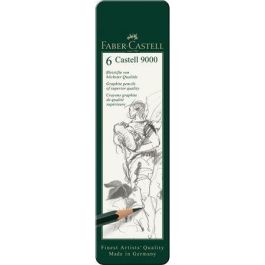 FABER-CASTELL Lápices Castell 9000 Estuche de 6 Precio: 24.99000053. SKU: B1KF8X7RLD