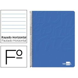 Cuaderno Espiral Liderpapel Folio Write Tapa Blanda 80H 60 gr Horizontal Con Margen Color Azul 10 unidades Precio: 18.7549994797. SKU: B1K7HSS8BV