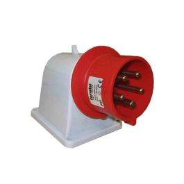 Clavija cetac superficie 3p+n+t roja 32a 400v~ ip44 Clavija cetac superficie 3p+n+t roja 32a 400v~ ip44