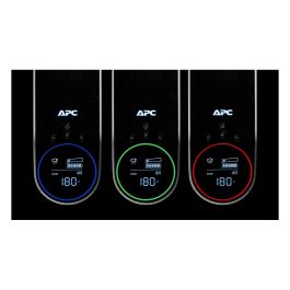 APC UPS Back-UPS Pro BGM2200B-GR 2200VA 1320W 4xSchuko 2xIEC C13 Torre con RGB Beleuchtung