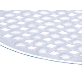 Berilo Alfombrilla Antideslizante para Ducha Transparente 66 x 37 cm PVC (12 Unidades)