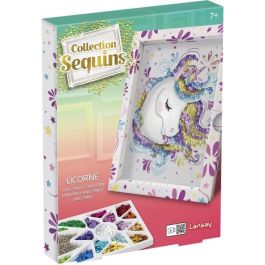 Unicornio - ilustración con lentejuelas Unicornio - ilustración con lentejuelas