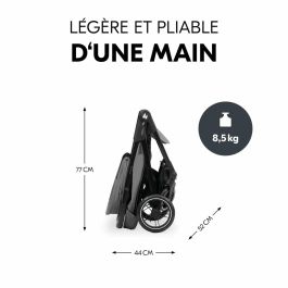 Hauck HAU1731560930308 Cochecito Compacto Shop N Care 4 Ruedas Gris