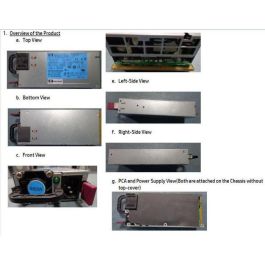 Hewlett Packard Enterprise Hot-plug power supply - 460 watts, high-efficiency (HE), common slot Hewlett Packard Enterprise Hot-plug power supply - 460 watts, high-efficiency (HE), common slot
