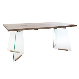 Mesa de Comedor DKD Home Decor Cristal Madera MDF (180 x 90 x 76 cm)