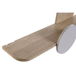 DKD Home Decor Estante Scandi Natural Malva Pino 50x30x13.5 cm (2 Unidades)