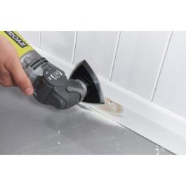 Ryobi Multiherramienta 300W con cable, oscilación 3.2°, incluye almohadilla lijado, hojas abrasivas, cuchillas madera/metal y diamante Ryobi Multiherramienta 300W con cable, oscilación 3.2°, incluye almohadilla lijado, hojas abrasivas, cuchillas madera/metal y diamante