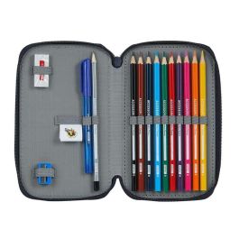 Safta Plumier Doble Pequeño 28 Piezas Selección Española de Fútbol