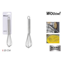 Batehuevos de acero inoxidable 20 cm Wooow (48 Unidades) Batehuevos de acero inoxidable 20 cm Wooow (48 Unidades) Precio: 38.50000022. SKU: B1KANHWZVN