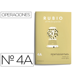 Rubio Cuaderno de Problemas nº 4a para el Desarrollo Intelectual Precio: 11.78999952. SKU: B1AFN2YY76