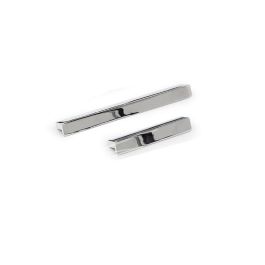 TRENTADUE Tirador de Aluminio Tati Acabado Cromo - Para Muebles, Puertas o Cajones - Distancia 0mm, Montaje de 1 Agujero