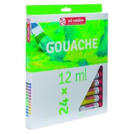 Talens Art Creation Set de Pintura Témpera Gouache para Artistas Estuche 24 Tubos x 12 ml Colores Surtidos - Ideal Estudio y Viaje Precio: 13.78999974. SKU: S8418274