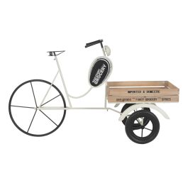 DKD Home Decor Expositor Terraza Y Jardin Blanco Marron Metal Madera 56 x 89 x 151 cm Precio: 108.49999941. SKU: B175QFTBY3