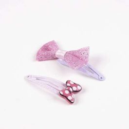 Accesorios pelo clips 4 piezas minnie 6.5 x 12.5 x 1.0 cm Accesorios pelo clips 4 piezas minnie 6.5 x 12.5 x 1.0 cm