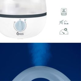 Babymoov Humidificador Higro Vapor Frío Ultrasónico Silencioso con 18h de Autonomía y Apagado Automático
