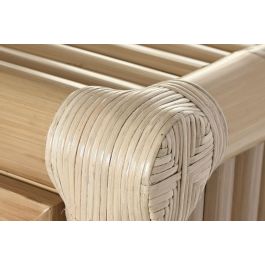 DKD Home Decor Cómoda Tropical 50 x 95 x 112 cm Natural Bambú Ratán 8 Cajones