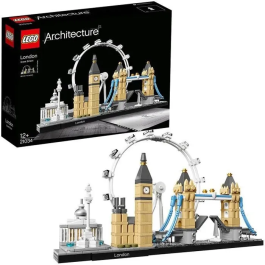 LEGO Architecture 21034 Londres - Set de Construcción de Edificios Famosos para Niños y Adultos, 468 Piezas Precio: 52.5900001. SKU: S7166509