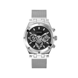 Reloj Hombre Guess GW0582G1 Negro Plateado Reloj Hombre Guess GW0582G1 Negro Plateado