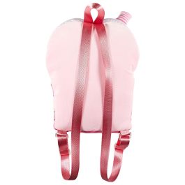 The Concept Factory Mochila de Peluche B.Tea Rosa Colección Kawaii de Poliéster