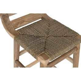 Taburete DKD Home Decor Natural 47 x 76.5 x 39 cm