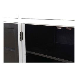 Aparador DKD Home Decor Kamakura Blanco Dorado Metal Álamo 150 x 50 x 80 cm (150 x 50 x 80 cm)