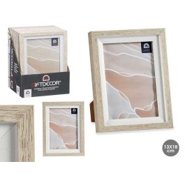 Portafotos Natural Blanco 13x18 cm Giftdecor - Plastico y Vidrio (24 Unidades) Precio: 60.78999949. SKU: S3609081