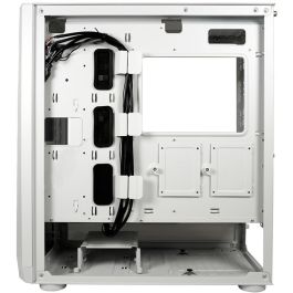 LC-Power Torre Gaming 900W ATX Lumaxx Light, PC Midi-Tower Blanco con Ventana de Vidrio Templado