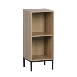 Inde Estantería Cubo 2 Compartimentos con Patas de Metal Moblekit 30 x 29 x 72 cm