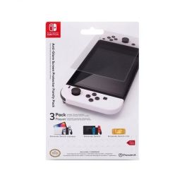 Power A Protector de Pantalla Anti Reflejo Pack Familiar para Nintendo Switch OLED, Switch y Switch Lite - NSAC0006-02 Power A Protector de Pantalla Anti Reflejo Pack Familiar para Nintendo Switch OLED, Switch y Switch Lite - NSAC0006-02