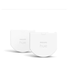 Philips Hue Módulo de interruptor de pared 2 White Pack PHI8719514318021 Funciona con Alexa, Google Assistant y Apple HomeKit Precio: 97.88999946. SKU: S7808939