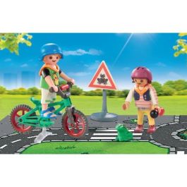 Playmobil 71332 Set de Juego Educación Vial City Life Juguete Educativo para Niños +4 años