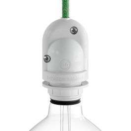 Portalámparas para Exterior E27 Blanco IP65 con Gel Aislante Termoplástico Precio: 16.94999944. SKU: S7912291