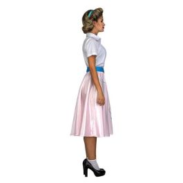 My Other Me Disfraz Pink Lady Talla M-L Adulto. Incluye Vestido, Cinturón y Tocado. Fabricado en 100% Poliéster.