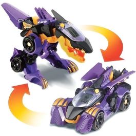 Vtech Switch & Go Dinos Brutor Super Spinosaure - Dinosaurio transformable a Coche de Carreras con Sonidos y Luces