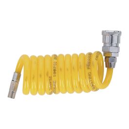 Dunlop Compresor metálico para coche 12V, 100psi/7bar, cable 2.8m, manguera 1.5m, incluye tres boquillas