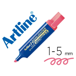 Artline EKS-600 Rotulador fluorescente rosa punta biselada trazo 1-5 mm Precio: 5.89999993. SKU: B156674GVS