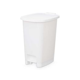 Papelera 25L Pedal Blanca Arte Regal 28X45CM (6 Unidades) Papelera 25L Pedal Blanca Arte Regal 28X45CM (6 Unidades)