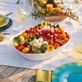 Luminarc Fuente Horno Smart Cuisine 34x25 cm Vidrio Templado Blanco