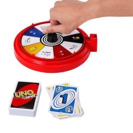 Mattel UNO Spin Juego de Cartas para Niños a partir de 7 Años