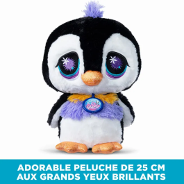 Bandai Littlest Pet Shop Peluche Deluxe BF00668 - Pingüino de 25 cm - Peluche de Colección
