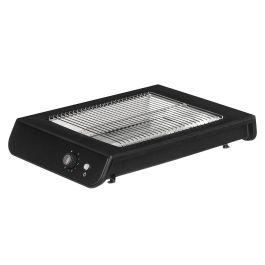 Tostador Plano Negro 600W Rectangular Argon 38x6x25cm (Set de 6)