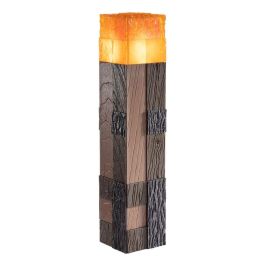 The Noble Collection Minecraft Antorcha LED con Base de Bisagra, Réplica Coleccionable
