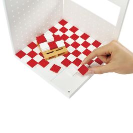 MGA 566069 Miniverse Spaces Starter Pack Pizza - Colección para Crear y Customizar Exposiciones