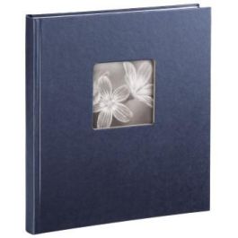 Hama Fine Art Buchalbum blau 29x32 50 weie Seiten 2118