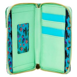 Loungefly Cartera con Cremallera Bare Necessities El Libro de la Selva Disney Piel Vegana 15x9,3cm